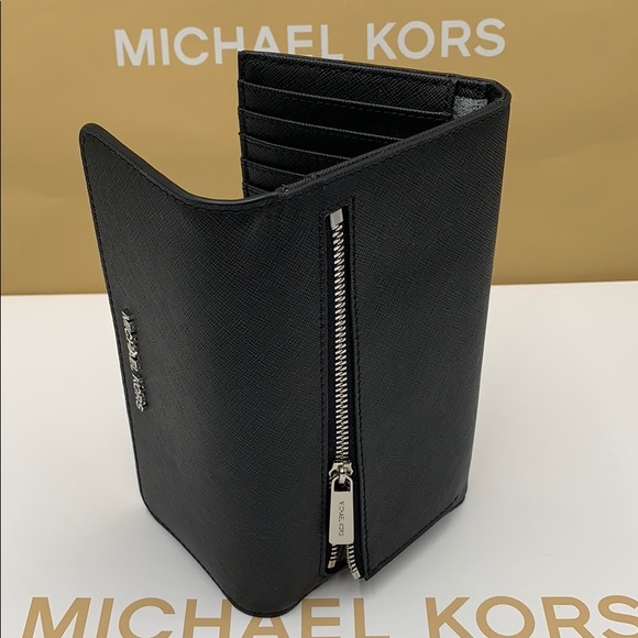 Michael Kors Jet Set Travel Lg Trifold Wallet - Picture 9 of 16